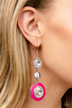 Load image into Gallery viewer, Dame Disposition - Pink Earrings - Paparazzi