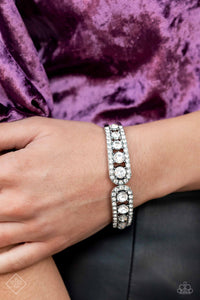 Spellbinding Splendor - White Bracelet - Paparazzi