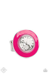 Ladylike Levity - Pink Ring - Paparazzi