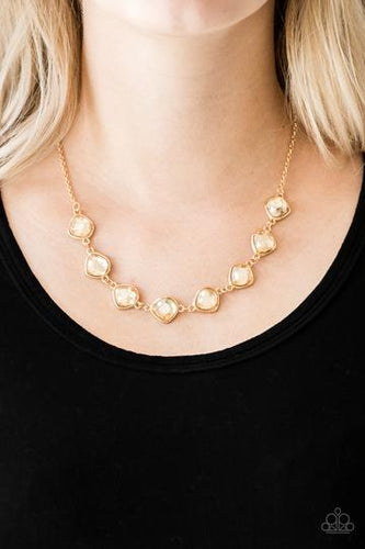 The Imperfectionist - Gold Necklace - Paparazzi