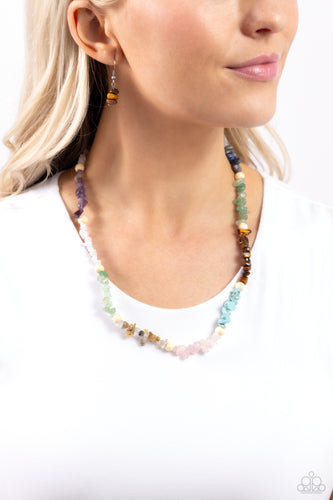 Soothing Stones - Multi Necklace - Paparazzi