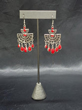 Load image into Gallery viewer, SOL Searching - Red Earrings - Paparazzi