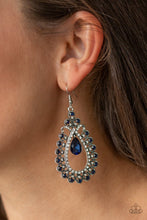 Load image into Gallery viewer, All About Business - Blue Earrings - Paparazzi