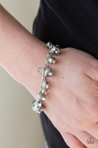 Brilliantly Burlesque - Silver Bracelet - Paparazzi