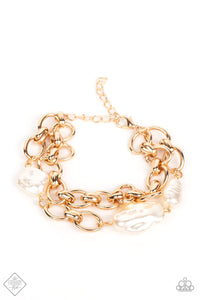 Seaside Sojourn - Gold Bracelet - Paparazzi