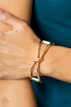 Load image into Gallery viewer, KNOT My First Rodeo - Gold Bracelet - Paparazzi