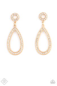 Regal Revival - Gold Earrings - Paparazzi