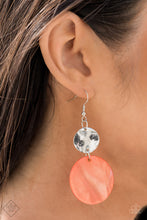 Load image into Gallery viewer, Opulently Oasis - Orange Earrings- Paparazzi