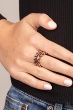 Load image into Gallery viewer, Heavy Metal Muse - Copper Ring - Paparazzi