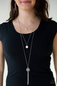 Life Is A Voyage - White Necklace - Paparazzi