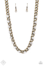 Load image into Gallery viewer, Major Moxie - Brass Necklace - Paparazzi