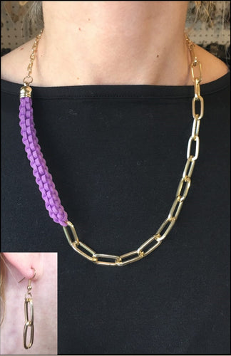 On the Prowl - Purple Necklace - Paparazzi