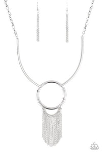 Pharaoh Paradise - Silver Necklace - Paparazzi