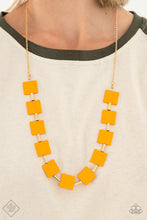 Load image into Gallery viewer, Hello, Material Girl - Orange Necklace - Paparazzi