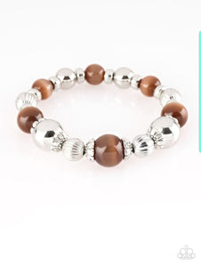 Once Upon a Maritime - Brown Bracelet - Paparazzi