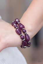 Load image into Gallery viewer, Show Us HUEs Boss! - Purple Bracelet - Paparazzi