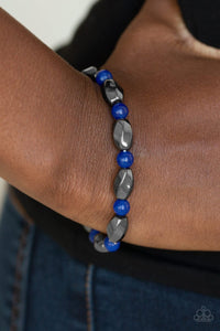 To Each Their Own - Blue Bracelet - Paparazzi
