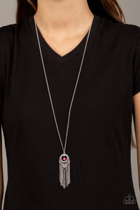 Western Weather - Pink Necklace - Paparazzi