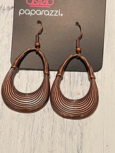 Load image into Gallery viewer, Terra Timber - Copper Earrings - Paparazzi