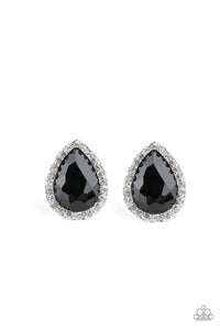 Dare to Shine - Black Earrings - Paparazzi