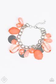 Treasure Trippin - Orange Bracelet - Paparazzi