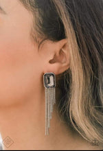 Load image into Gallery viewer, Save for a REIGNy Day - Silver Earrings - Paparazzi