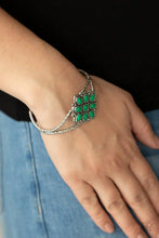 Load image into Gallery viewer, Happily Ever APPLIQUE - Green Bracelet - Paparazzi