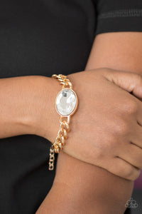 Luxury Lush - Gold Bracelet - Paparazzi