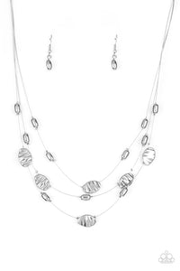 Top ZEN - Silver Necklace - Paparazzi