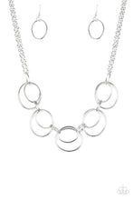 Load image into Gallery viewer, Urban Orbit - Silver Necklace - Paparazzi