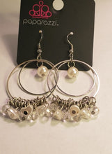 Load image into Gallery viewer, Pearly Intentions - White Earrings - Paparazzi