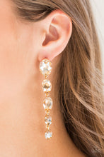 Load image into Gallery viewer, Red Carpet Radiance - Gold Earrings - Paparazzi