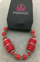 Sagebrush Serenade - Red Bracelet - Paparazzi