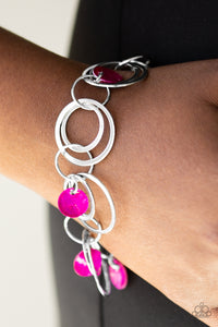 Total SHELL-Out - Pink Bracelet - Paparazzi