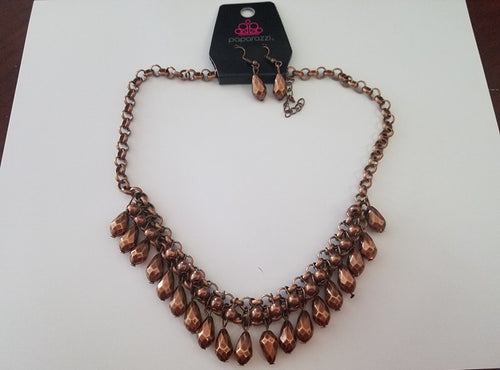 Brass Necklace - Paparazzi