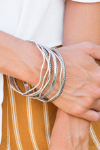 Load image into Gallery viewer, Zesty Zimbabwe - Silver Bracelet - Paparazzi